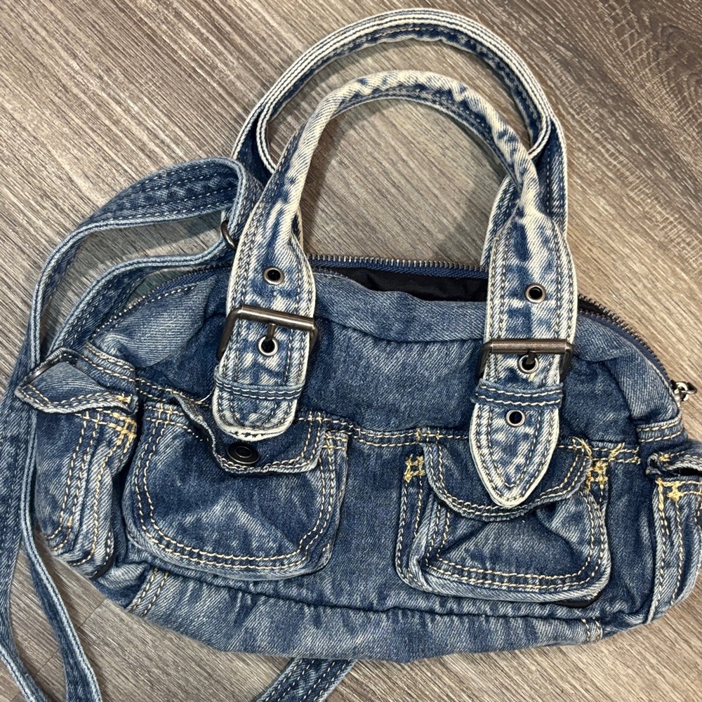 Denim Blue Women's Handbag